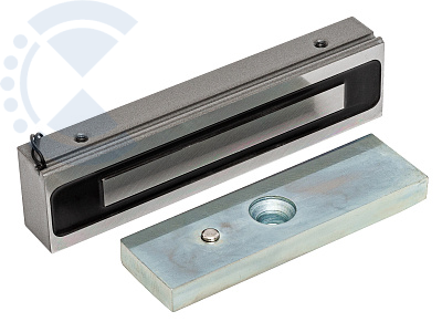 Замок электромагнитный ML-200K Premium Grey с планкой AccordTec