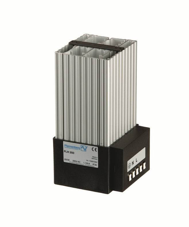 Нагреватель FLH 250 230V AC 250 Вт, 186,5х104х85, с вентилятором, 230В, клеммник Pfannenberg