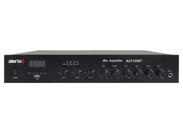 Микшер усилитель ALT-120ВТ/FAM ALERTO