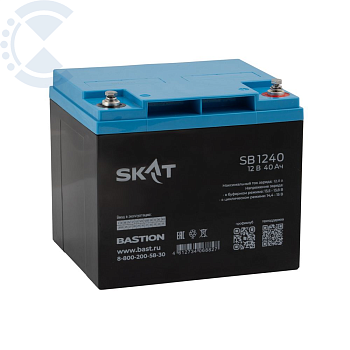 Аккумулятор SKAT SB 1240 Бастион