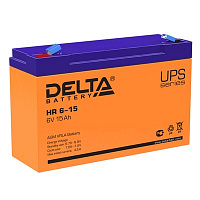 Аккумулятор 15а/ч 6В HR 6-15 Delta