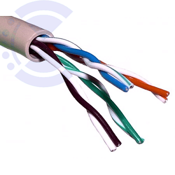 Кабель ParLan U/UTP Cat5e PVC 4х2х0,52 (бухта305) (100005) Паритет