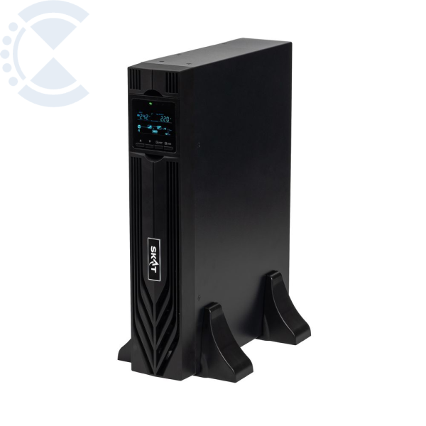 Источник питания SKAT-UPS 1000-RACK-ON P3 - ИБП 1000 Вт, On-Line, синус, внешн. АКБ 24В, 2хSchuko Бастион