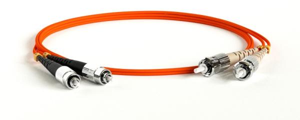 Патч-корд FC-D2-50-FC/PR-ST/PR-H-2M-LSZH-OR 2м Hyperline