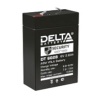 Аккумулятор 2,8а/ч 6В (DT 6028) Delta