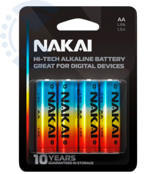 Батарейка LR 6 NAKAI Hi-Tech