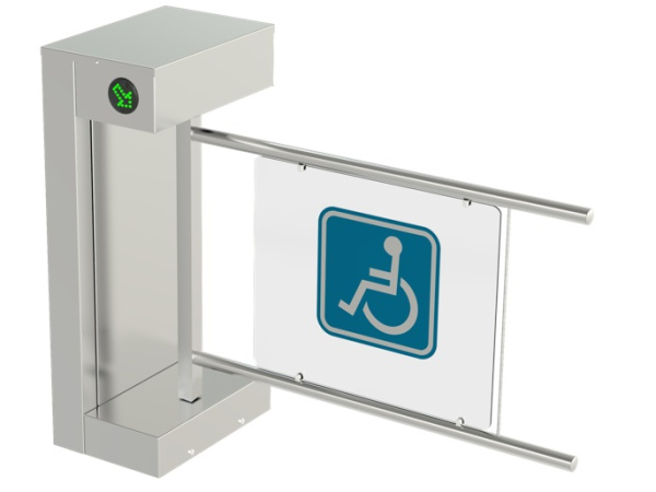 Турникет 001PSSL705EN калитка для МГН моторизованная SALOON 705 CAME