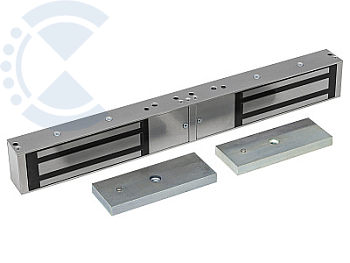 Замок электромагнитный ML-395 Double с уголком AccordTec