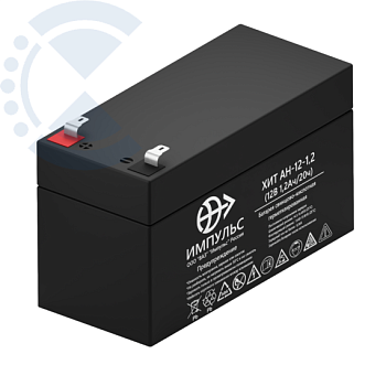 Аккумулятор 1,2 а/ч ХИТ АН-12-1,2 Великолукский аккумуляторный завод Импульс