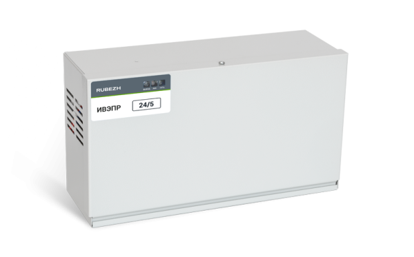 Источник питания ИВЭПР 24/5 2х12 -Р БР Рубеж