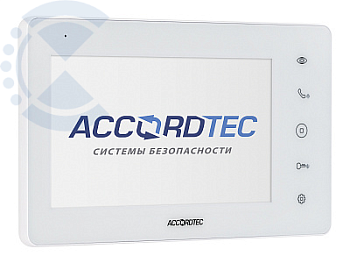 Монитор домофона AT-VDA752C/SD WH AccordTec