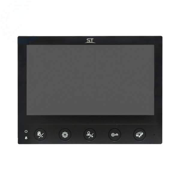 Монитор домофона ST-M207/7 (M) черный Space Technology