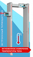 Металлодетектор РС И 18 с измерением температуры тела БЛОКПОСТ