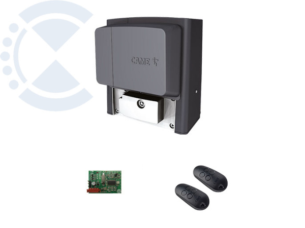Комплект BX708AGS -автоматики для откатных ворот (радиоуправление, фотоэлементы) (8K01MS-053) CAME
