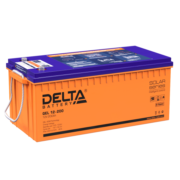 Аккумулятор 200 а/ч (GEL 12-200) Delta