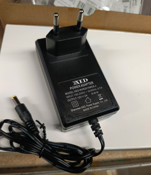 Блок питания 12В/2А (гарантия 2 недели)