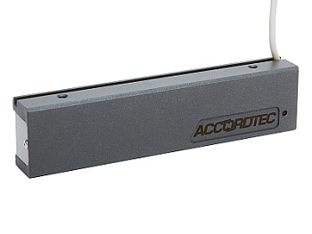Замок электромагнитный ML-200K-3 Premium Grey с уголком AccordTec