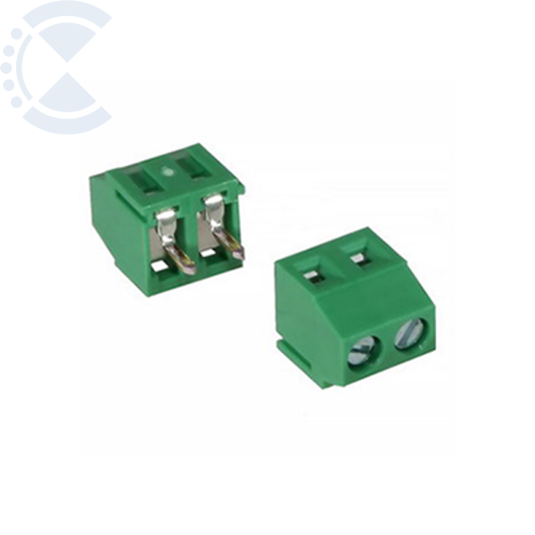 Клеммник 2 контакта шаг 3.81 мм модульный, вертикальный на плату DG381-3.81-02P-14-00AH