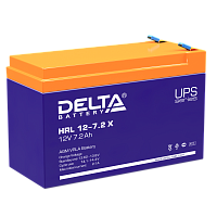 Аккумулятор 7,2 а/ч 12В Delta (HRL 12-7,2 Х)