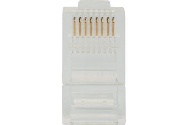 Разъем DR-3002 UTP кат.5e 8P8C универсальная, 15U", 3 зубца, упак 100 шт Datarex