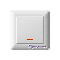 Выключатель одноклавишный 16А с инд.(бел) w59 скр. ВС116-153-18 Schneider Electric