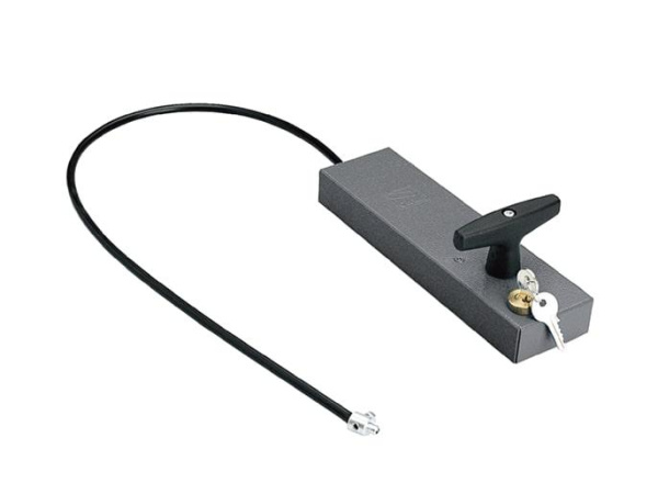 Ручка для разблокировки привода с ключом и тросом для внешней установки для приводов C10 CAME