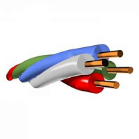 Провод ПКСВ 4х0,5 (КЭС) Кабельэлектросвязь