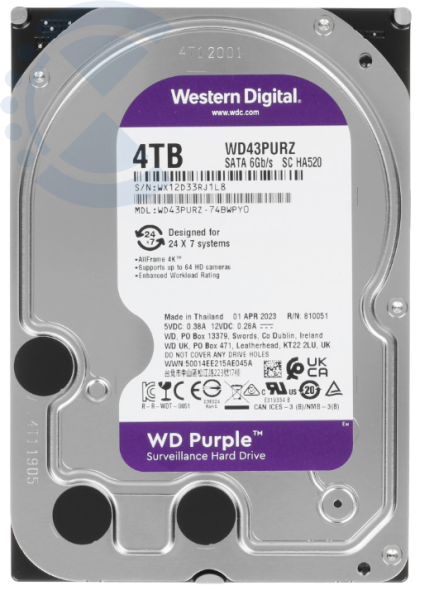 Жесткий диск WD43PURZ Western Digital (WD)