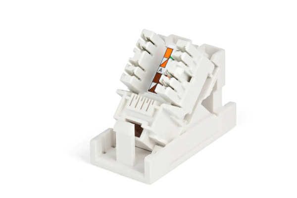 Розетка SIP2K-C5E-M45-22.5 45x22,5 (аналог Mosaic) с накл.мод. RJ-45 кат.5е Hyperline