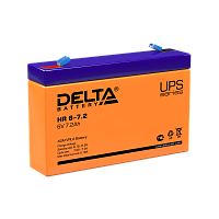 Аккумулятор 7,2а/ч 6В HR 6-7.2 Delta