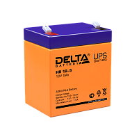 Аккумулятор 5 а/ч 12В HR 12-5 Delta