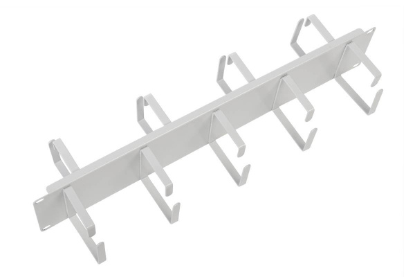 Органайзер ГКО-2-9-9005 19" 2U, 9 колец, цвет черный ЦМО