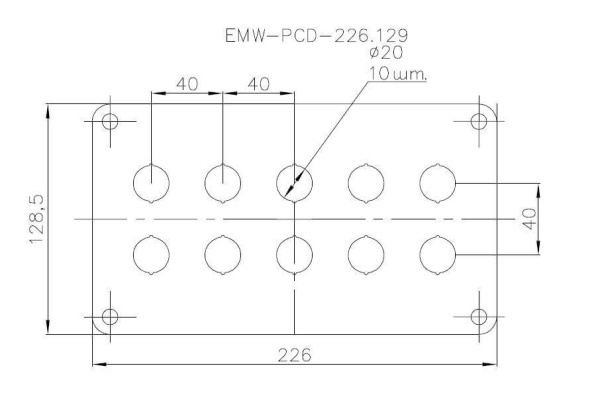 Панель EMW-PCD-226.129 Elbox