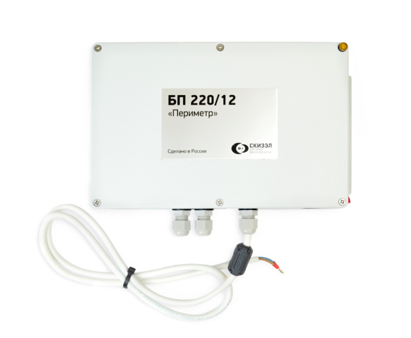 Блок питания 220/12 "Периметр" Основное назначение уличных блоков питания серии «Периметр» - длительное автономное питание извещателей серии «Гюрза» от резервного источника при пропадании основного. Н