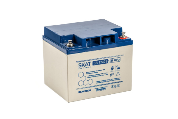Аккумулятор свинцово-кислотный SKAT SB 1240S Бастион