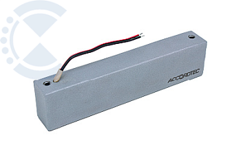 Замок электромагнитный ML-295K с планкой, цвет Серебряный Металлик AccordTec