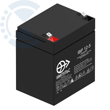 Аккумулятор 5 а/ч AGM IBP 12-5 Великолукский аккумуляторный завод Импульс