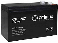 Аккумулятор 7 а/ч (OP 1207) Optimus (АКБ)