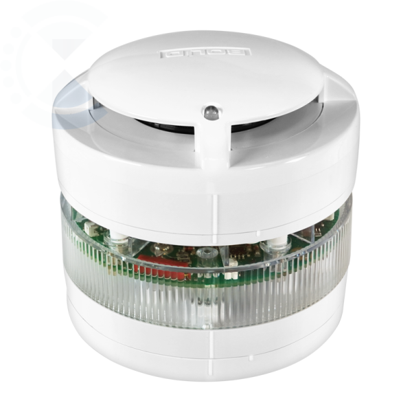 Оповещатель С2000-БОС пожарный свето-звуковой адресный. Служит монтажной базой для подключения пожарных извещателей ДИП-34А-03, С2000-ИП-03, С2000-ИПГ BOLID