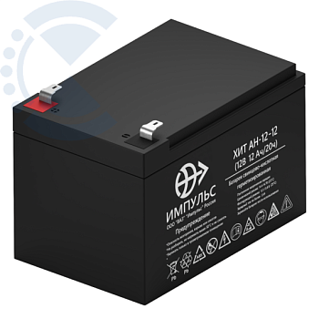 Аккумулятор ХИТ АН-12-12 Великолукский аккумуляторный завод Импульс