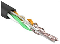 Кабель UTP 2PR 24AWG CAT5e внеш