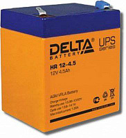 Аккумулятор 4,5 а/ч 12В HR 12-4.5 Delta